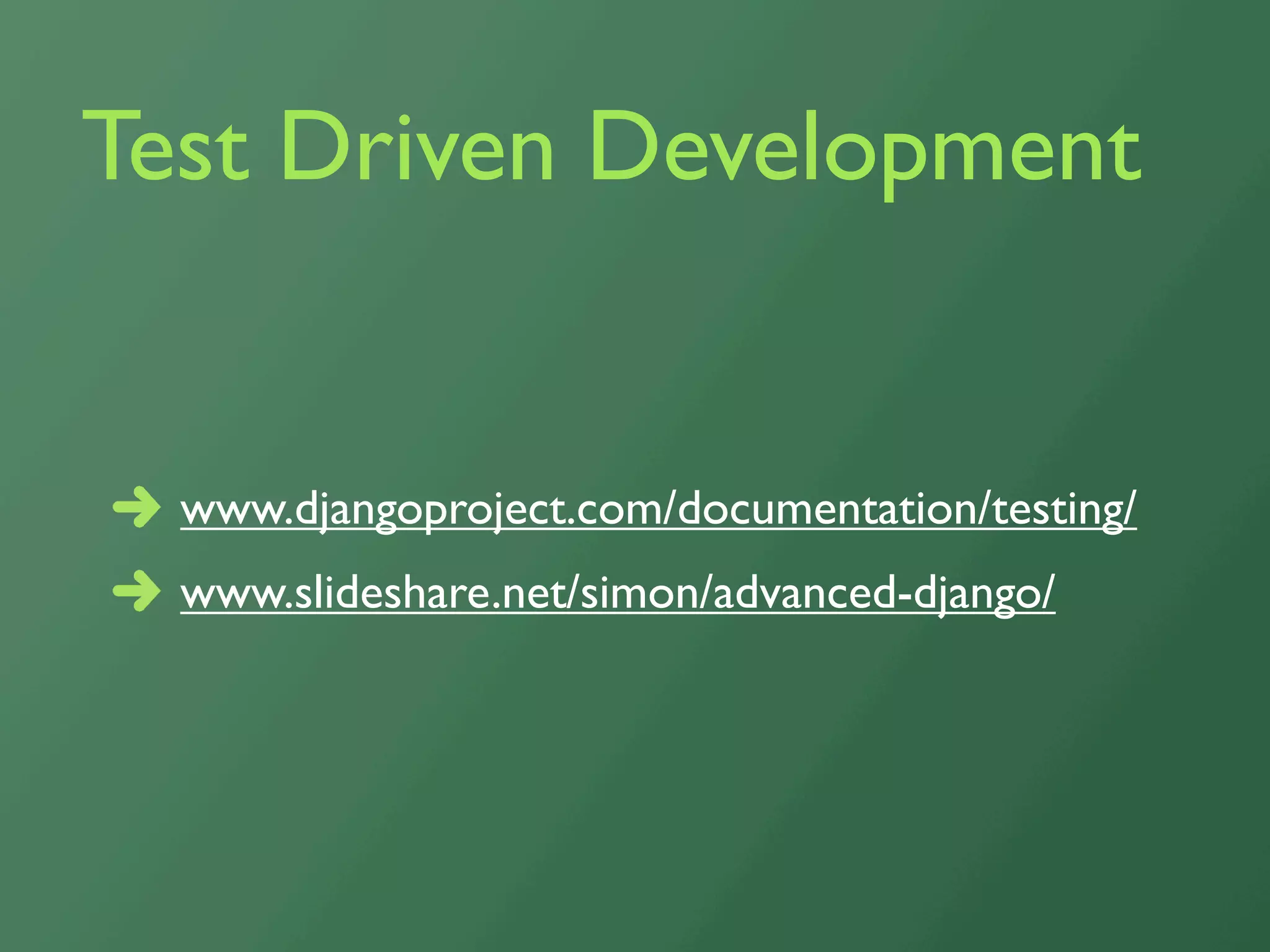 Debugging Django