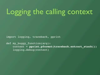 Debugging Django