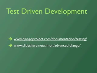 Debugging Django