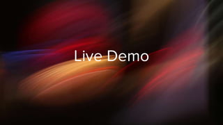 Live Demo
 