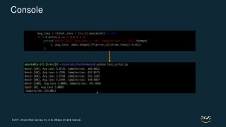 © 2017, Amazon Web Services, Inc. or its Affiliates. All rights reserved.
Console
 