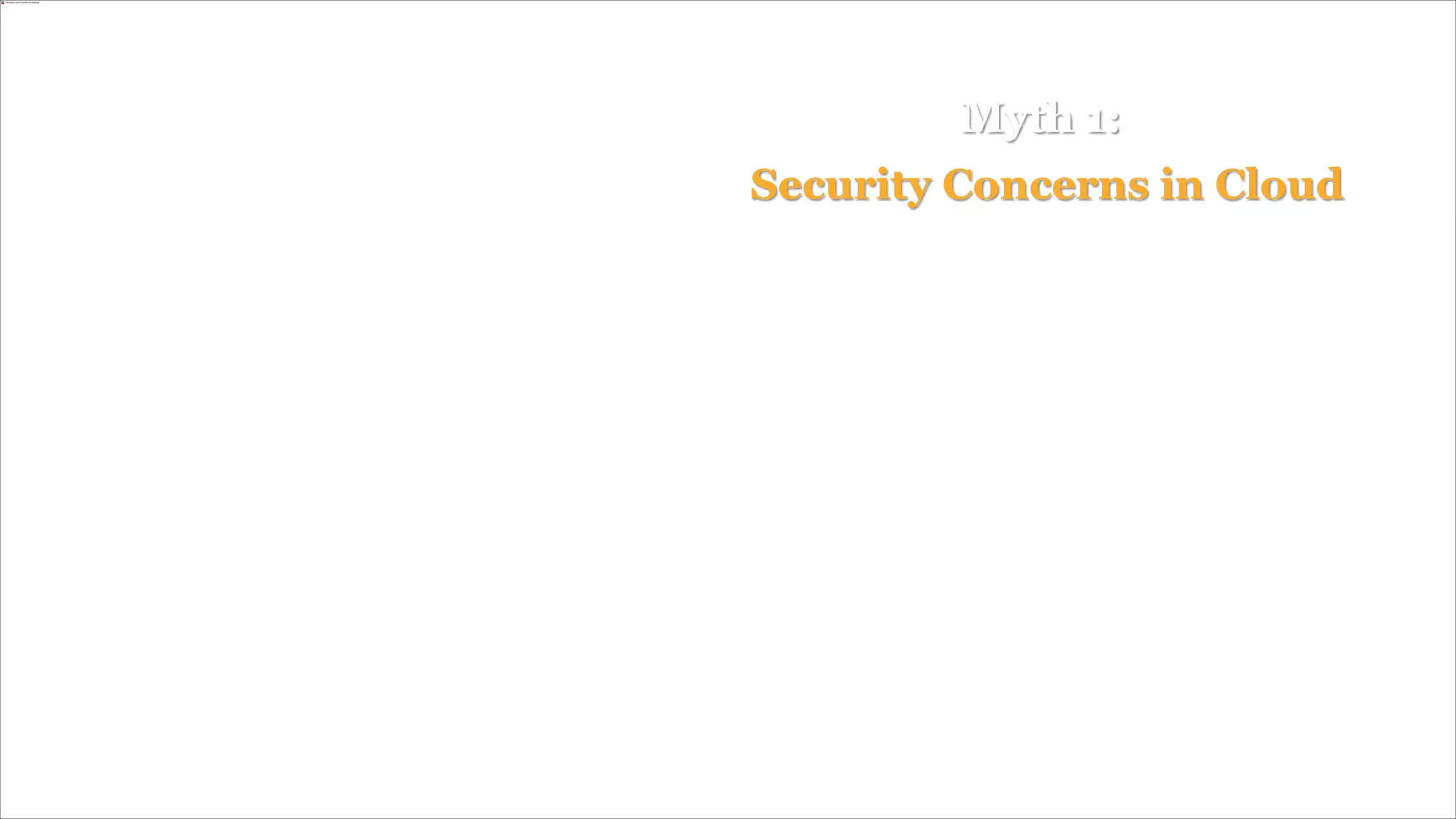 Debunking common cloud hosting myths