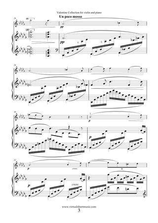 Valentine Collection for violin and piano

26        <“> - .
              ˙                  œ.
                         ...