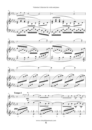 Valentine Collection for violin and piano

45
   b           œ     œ                                                      ...