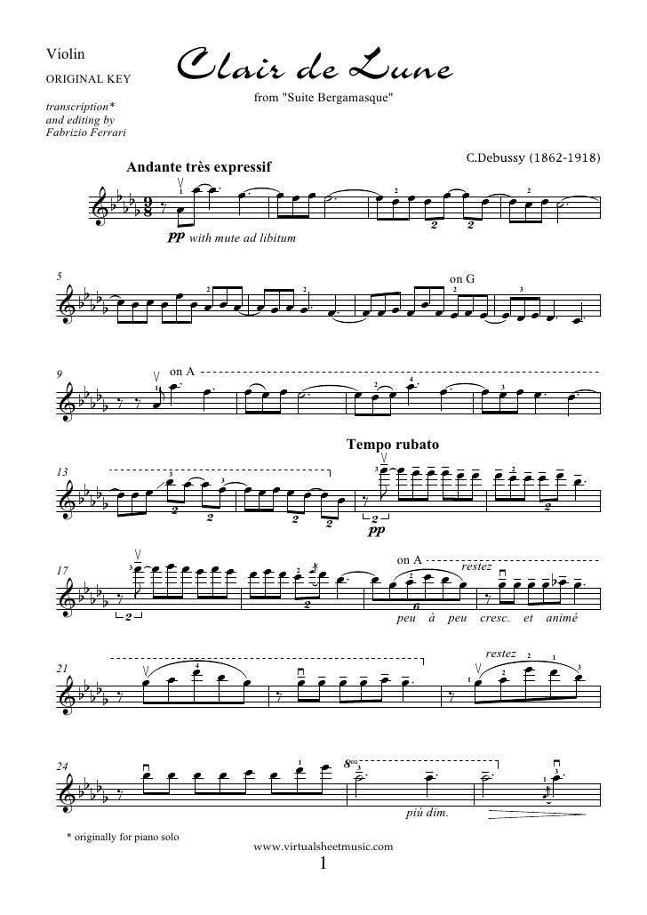 Download Claire De Lune Download Claire De Lune
