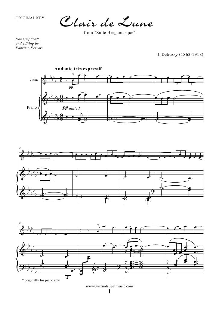 Download Claire De Lune
