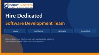 Hire Dedicated Software Development Teams for Scalable, Cost-Effective ...