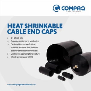 Heat Shrinkable Cable End Caps