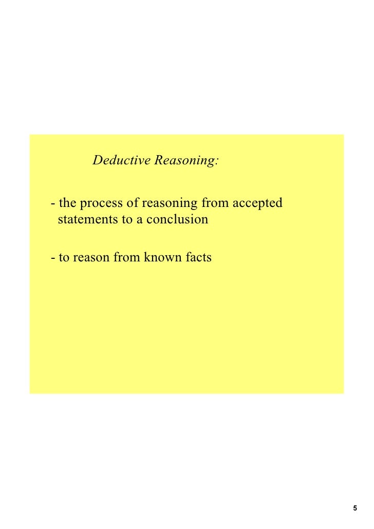 inductive and deductive writing inductive and deductive writing