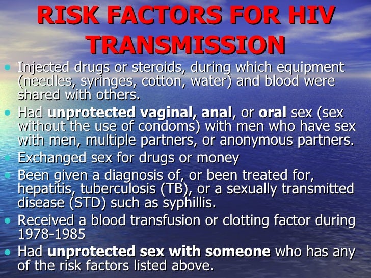 Aids Transmission Oral Sex 65