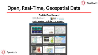 Open, Real-Time, Geospatial Data
DublinDashboard
 