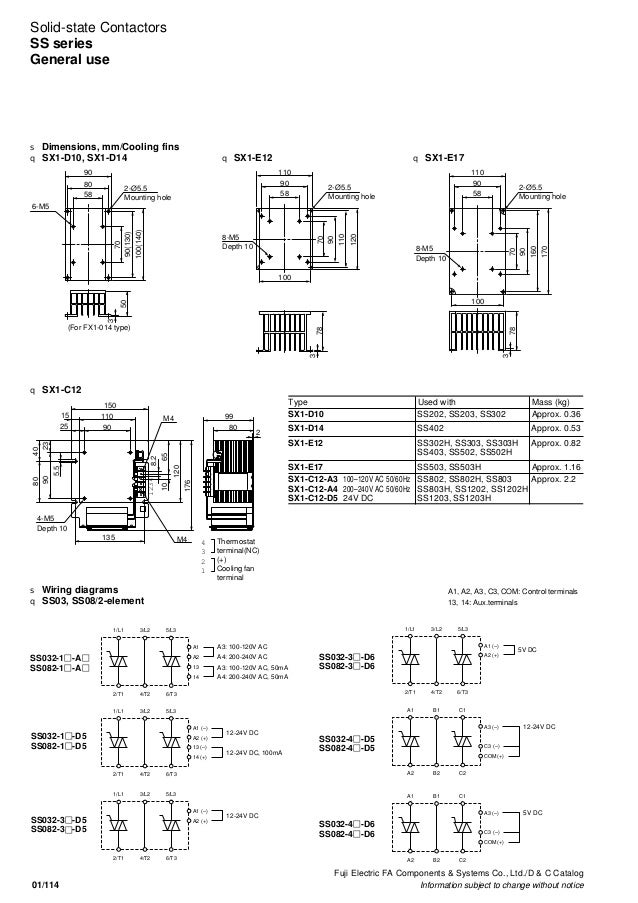 01 - Contactor - Fuji Electric