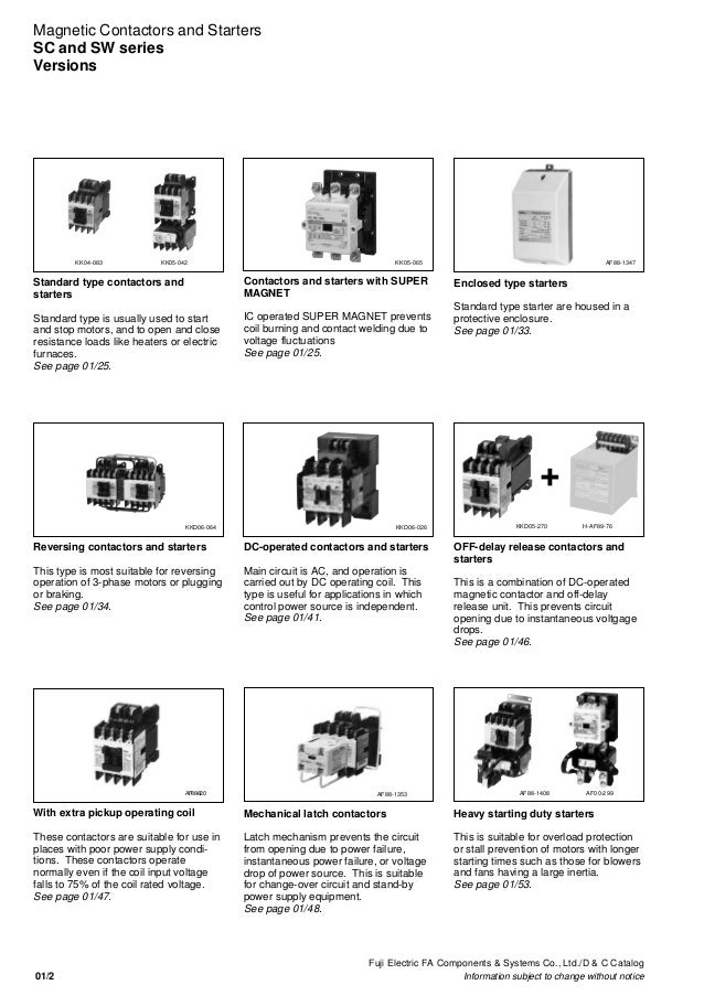 01 contactor fuji electric 01 contactor fuji electric
