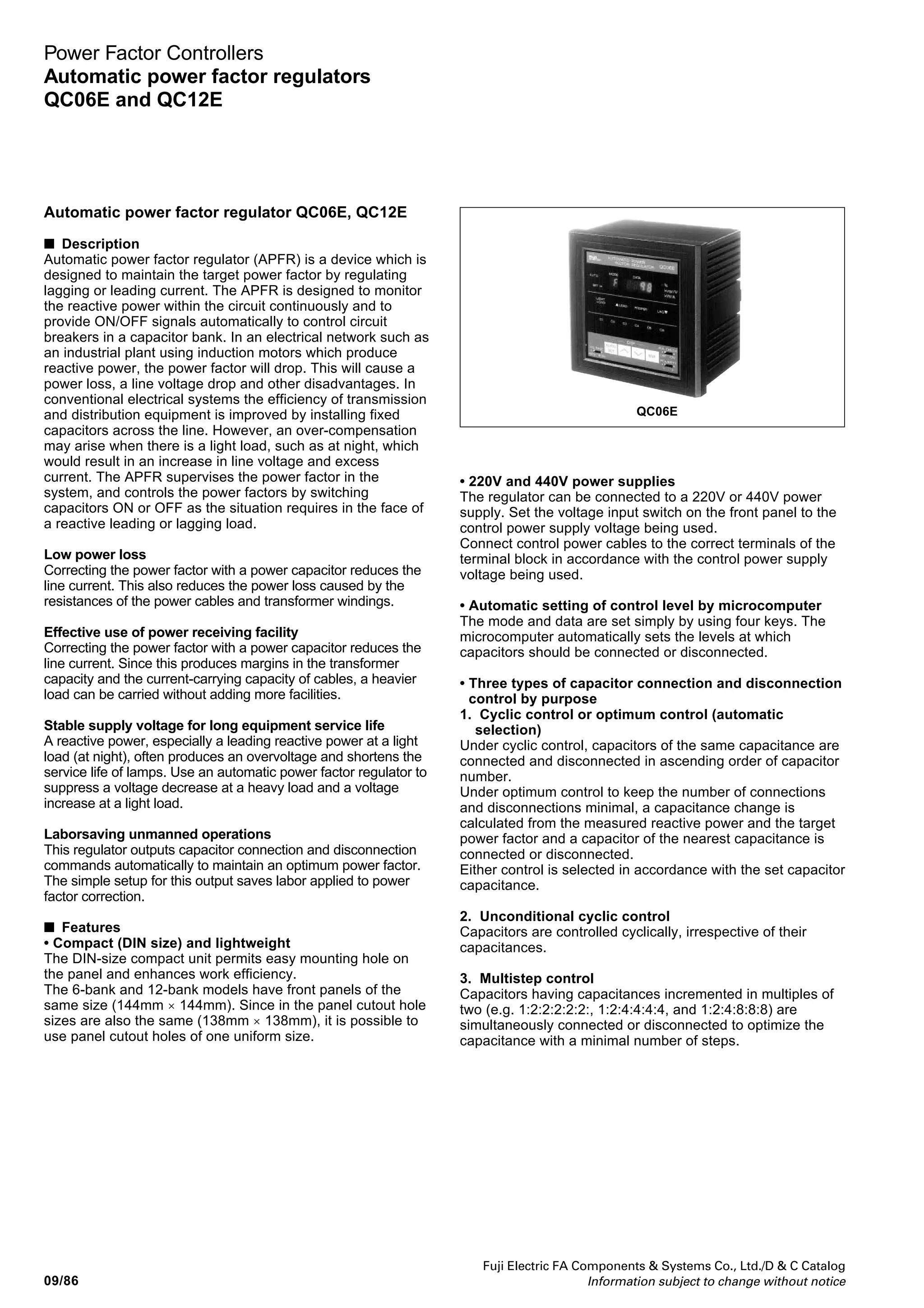 Fuji Electric FA Components  Systems Co., Ltd./D  C Catalog
Information subject to change without notice
09
09/85
■ Dimensions, mm
CD32F, CD34F
Instrument Transformers
Voltage transformers/CD32, 34
Optional acessories
FUSEFUSE
FUSEFUSE
Secondary
terminal
M5 screw
112
8 6
130 107
Transparent
insulation
cover
Thickness : 2mm
102
84
Primary 78
Secondary 71
99
52.5
120
100
4-ø7
Panel drilling With insulation cover
100
72
118
40
2.3
52.5118
Primary terminal
M5×0.8 screw
CD32N, CD34N
Primary terminal
M5×0.8 screw
112
8 6
130 94
84
99
52.5
120
100
4-ø7
100
Secondary terminal
M5×0.8 screw
Transparent
insulation cover
Thickness : 2mm
72
118
2.3
52.5118
Secondary
terminal
M5 screw
Panel drilling With insulation cover
Primary 78
Secondary 71
■ Optional accessories
• Insulation cover
Type: CD3C
Applicable VT: CD32, 34
A part
A part
NP Protruding portion
Hole for fuse not provided
Hole for fuse provided
• Insulation caps for low-voltage current transformer
Type: SB-4064-23
Applicable CT: CC3L, CC3P and CC2N
Insulation caps can be mounted without removing the crimp
terminals on the CT.
The terminals are completely covered with the insulation caps
so that no live part is exposed.
These caps are translucent to that the terminal connections
can be checked externally.
Dimensions, mm
ø8
A
A
3
A-A section (S=5/1)
(R1.5)
15±1.5
8
7.5
(7.5)
(10°)
7.5
(14)1.5
1111.5±1.0
ø9
ø121 -0.2
+0.3
Mounting insulation cover
Slightly open the A-part of the insulation cover outward.
Mount the cover to the VT so that the protruding portions
of the VT are inserted into the holes of the insulation
cover.
AF00-170
 