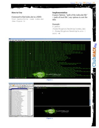 Issue 23 – Dec 2011 | Page - 23




How to Use                                   Implementation
                          ...