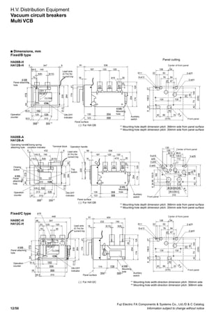 12 - VCB & VMC - Fuji Electric | PDF