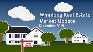 Winnipeg Real Estate
Market Update
December 2015
 