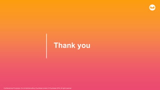 Confidential and Proprietary. Do not distribute without Couchbase consent. © Couchbase 2019. All rights reserved.
Thank you
 