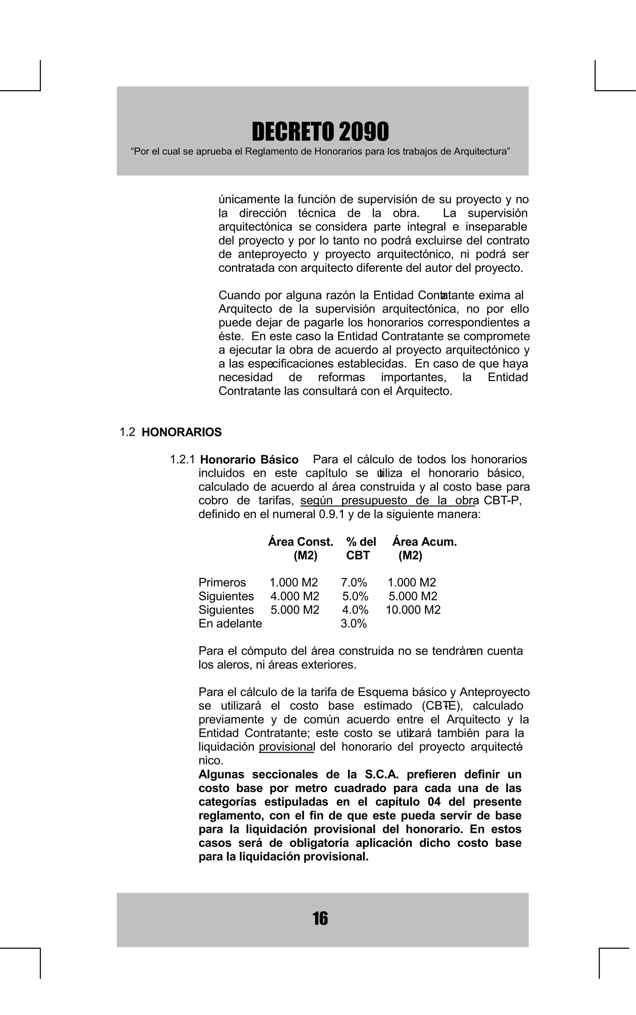 DQWLGDGHVGH2EUDGH3URHFWRV7pFQLFRV

21752/'(26726
'HVFULSFLyQGHO7UDEDMR
 +RQRUDULR
         2EUDVSRU$GPLQLVWUDFLyQ'HOHJDGD
         2EUDVD3UHFLRV8QLWDULRV
         REURGHORV+RQRUDULRV
352*5$0$,Ï121752/
'HVFULSFLyQGHORV7UDEDMRV
         3URJUDPDFLyQ
                    3URJUDPDGHDFWLYLGDGHVSUHYLDVRGHSURHFWRV
                    3URJUDPDV*HQHUDOHV
                               D 