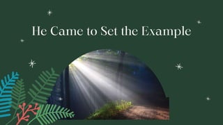 Why did Jesus Become Like us?