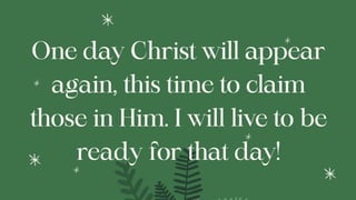 Why did Jesus Become Like us?