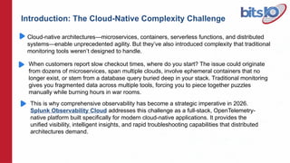 Splunk Observability Cloud A Game Changer for Cloud Native Applications ...
