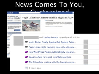 News Comes To You,
   Customized
 
