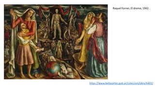 Raquel Forner, El drama, 1942.
https://www.bellasartes.gob.ar/coleccion/obra/6401/
 