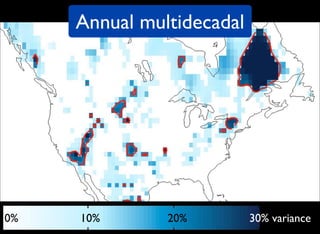 Decadal Signals In Precipitation