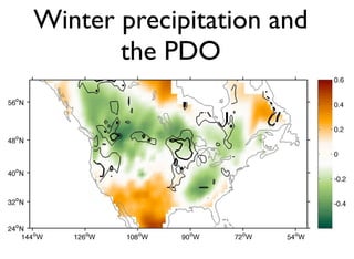 Decadal Signals In Precipitation