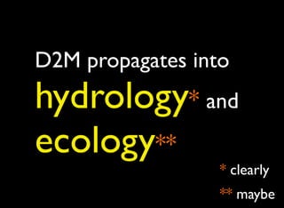 Decadal Signals In Precipitation