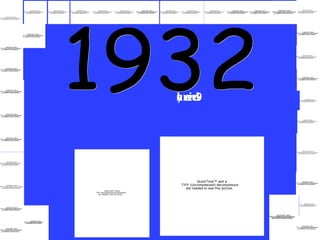 1932 In 1932, Franklin D. Roosevelt was elected  president of the United States.  He won  472 votes in the electoral college.  Hoover  only received 59.   