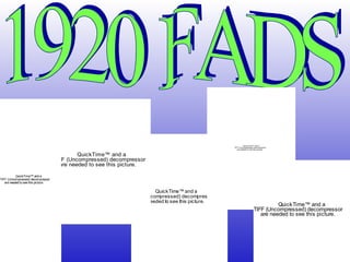 1920 FADS 
