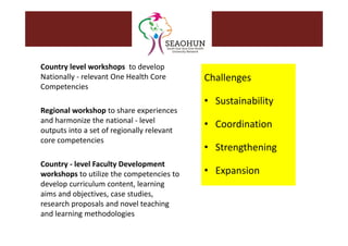 A decade of EcoHealth One Health in Southeast Asia: An inventory on selected initiatives, experiences and lessons learned