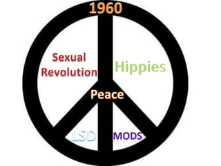 1960 Sexual Revolution Hippies Peace LSD Mods 