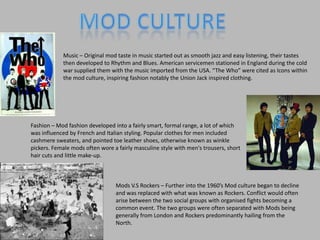 Meet The Mods: The Stylish 1960s Subculture That Took Britain By Storm