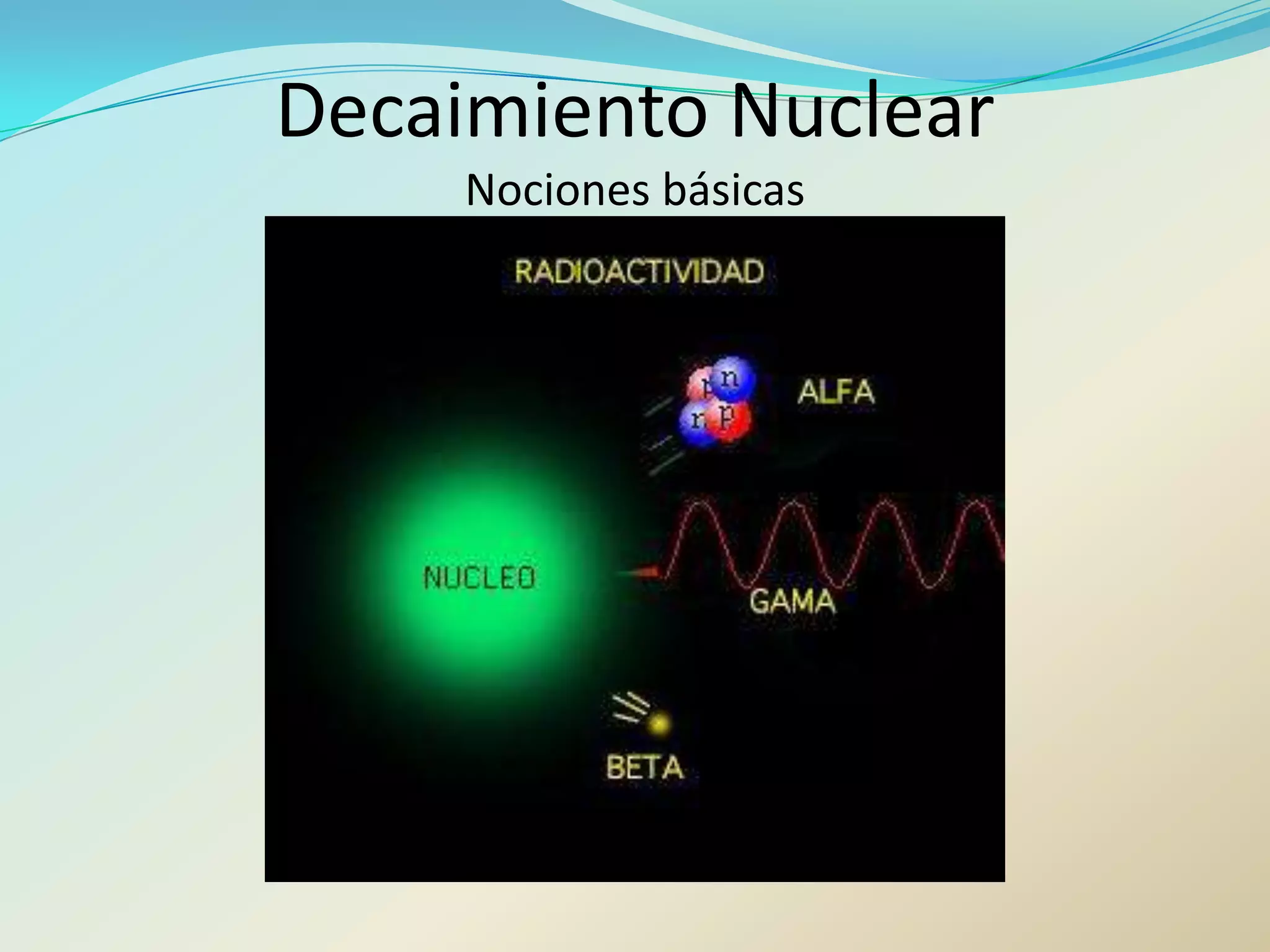 Decaimiento nuclear | PPT