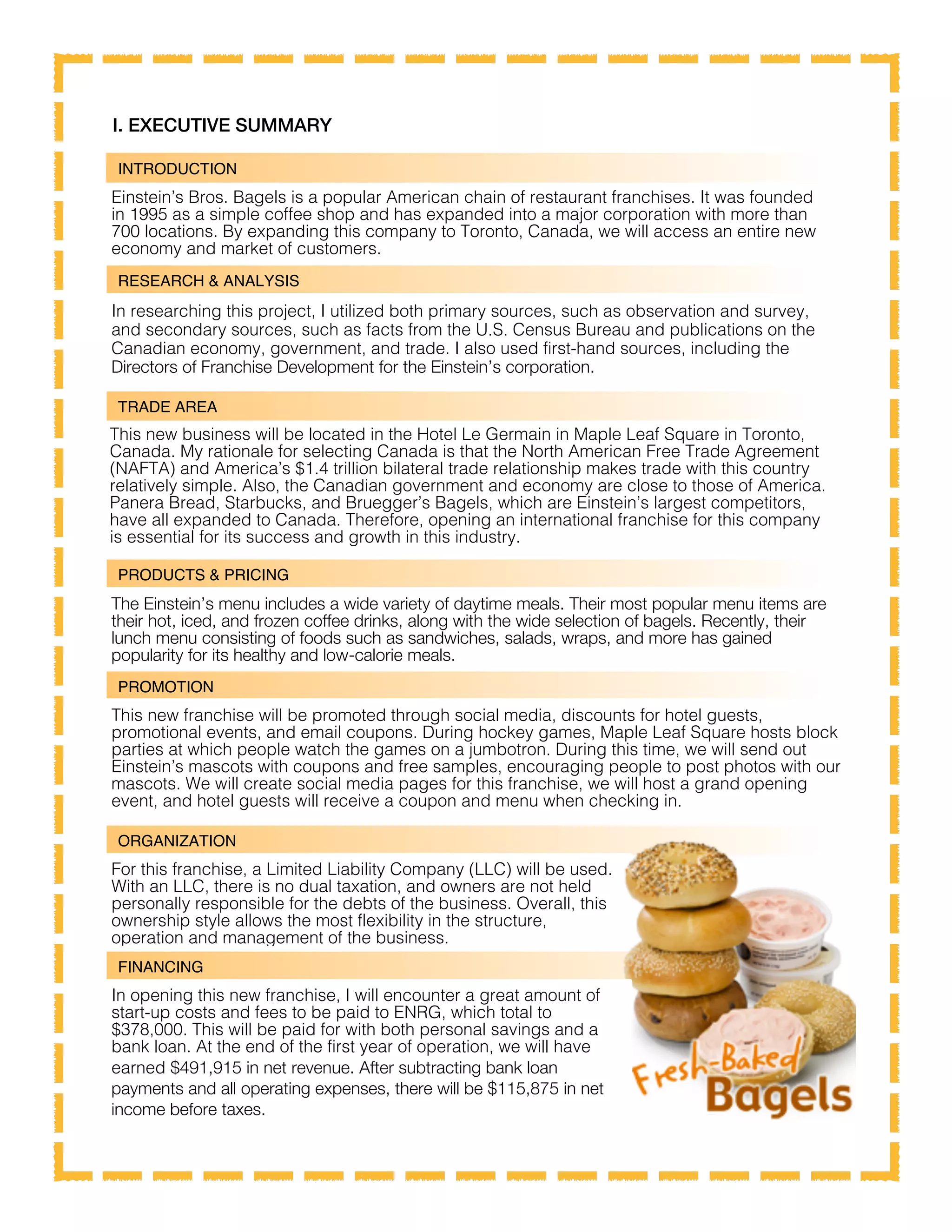 DECA International Business Plan | PDF