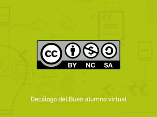 Decálogo del buen estudiante virtual