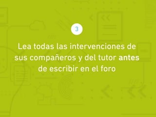 Decálogo del buen estudiante virtual
