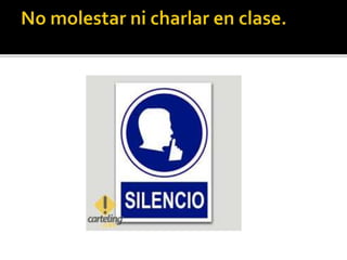 Decalogo de normas en la sala de computacion