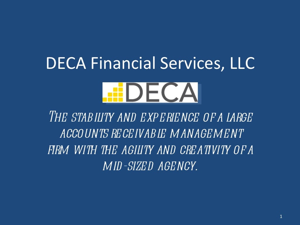 Deca Financial Services Overview