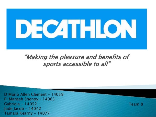 decathlon mission and vision