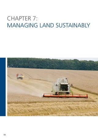 CHAPteR 7:
     MAnAgIng lAnD sUstAInABly




48
 