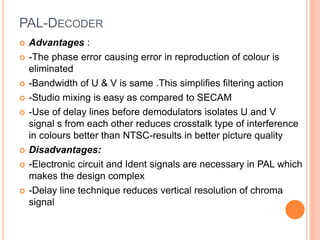 Basics of Colour Television and Digital TV | PPTX
