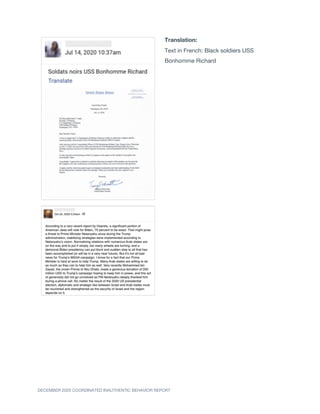 Facebook CIB report - December 2020