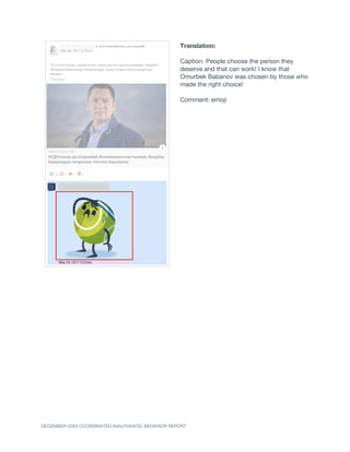 Facebook CIB report - December 2020