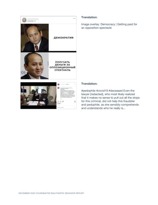 Facebook CIB report - December 2020