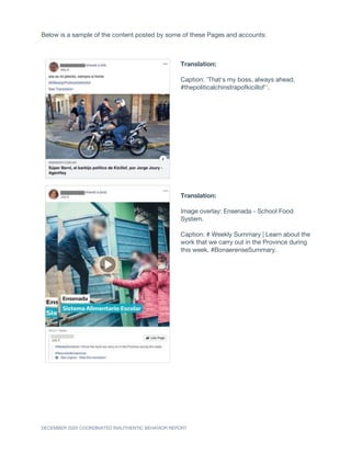 Facebook CIB report - December 2020