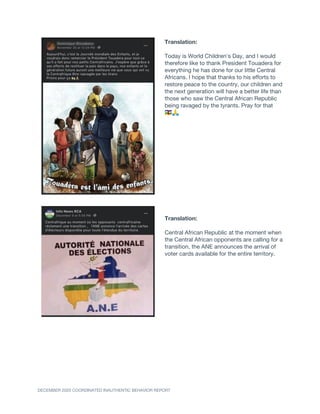 Facebook CIB report - December 2020